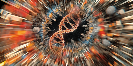 DNA Cosmic Visualization